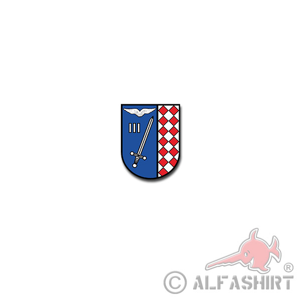 III Air Force Training Regiment 2 Sticker Sticker LwAusbRgt 6x7cm # A3884