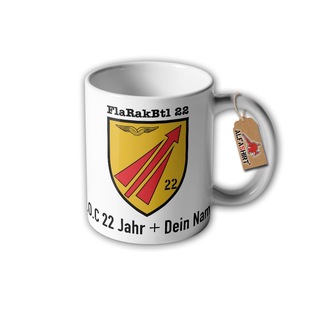 Tasse FlaRakBtl 22 Flugabwehrraketengruppe Batallion Luftwaffe MIM-104 #31613
