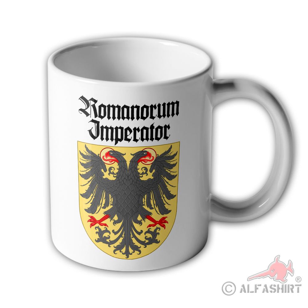 Tasse Romanorum Imperato Zweiköpfiger Reichsadler Römisch-deutscher #14519