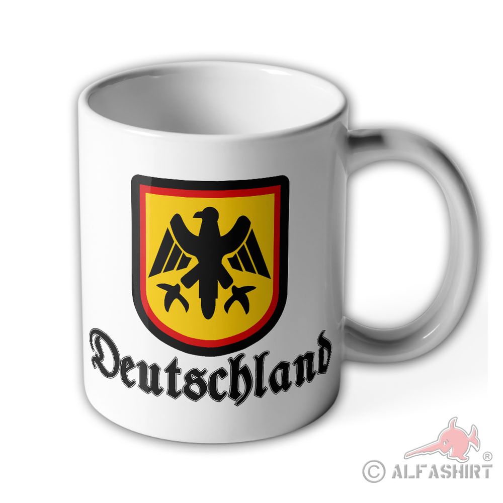 Bundesrepublik Deutschland BRD Adler Bundesadler Bundeswehr - Tasse #6266