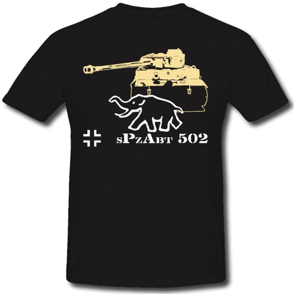 WK Tiger Spzabt WH Heavy Tank Division Bamberg Major Märker - T Shirt # 1256