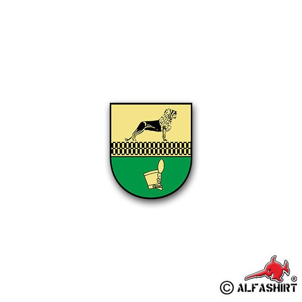 Sticker PzGrenBtl 22 Panzergrenadierbataillon Army barracks 6x7cm A1379