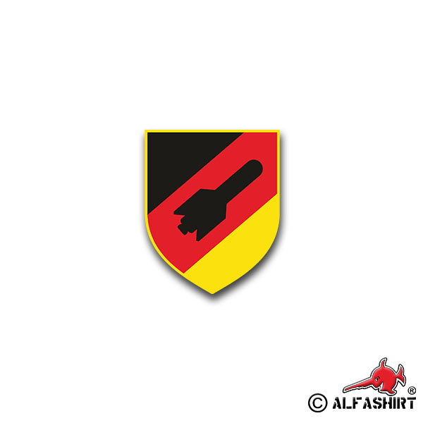 Sticker PzJgKp 144 Panzer Jäger Battalion Germany 7x6cm A1349