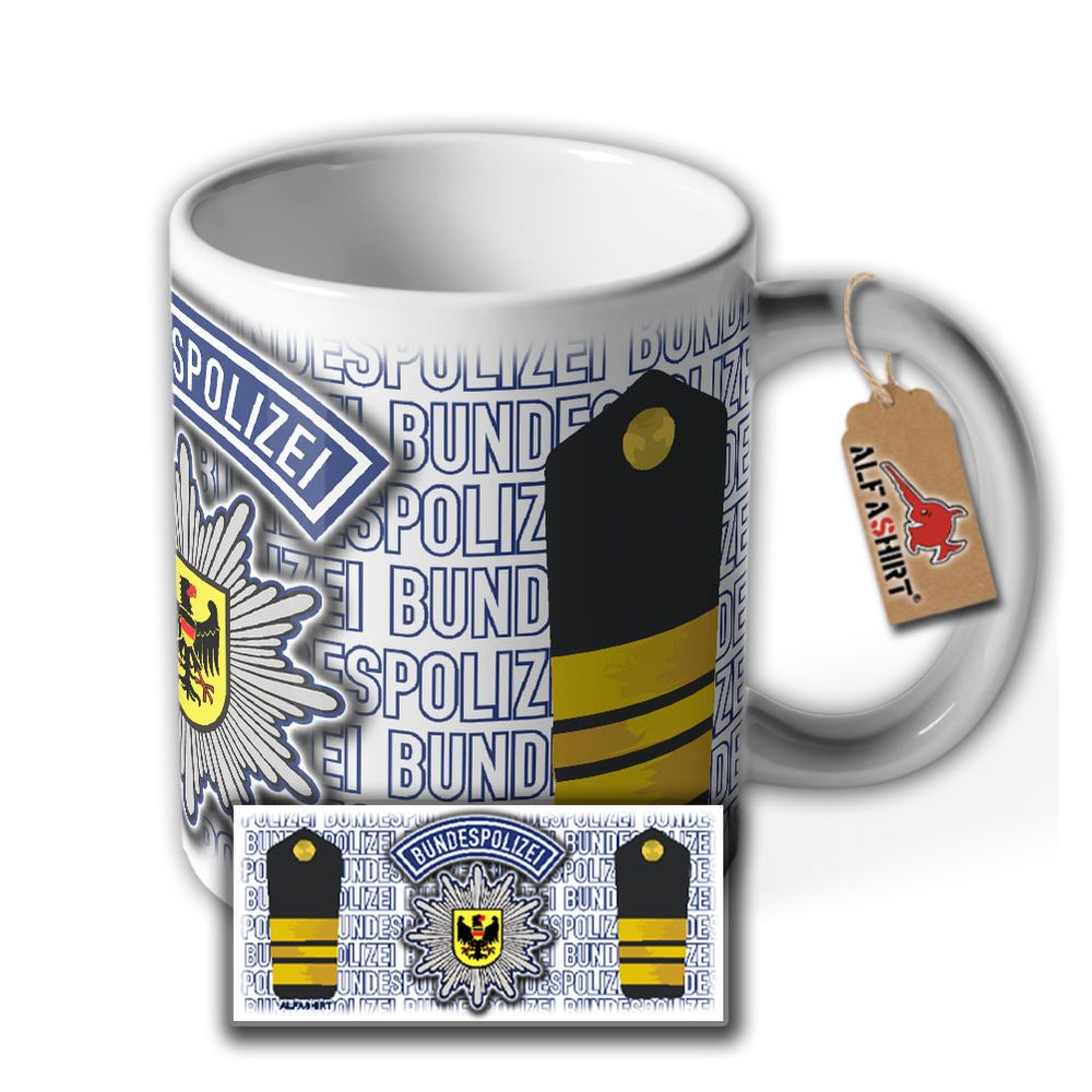 Police Chief Inspector Federal Police to Lake BPOL PHK Coast Guard Mug # 29138