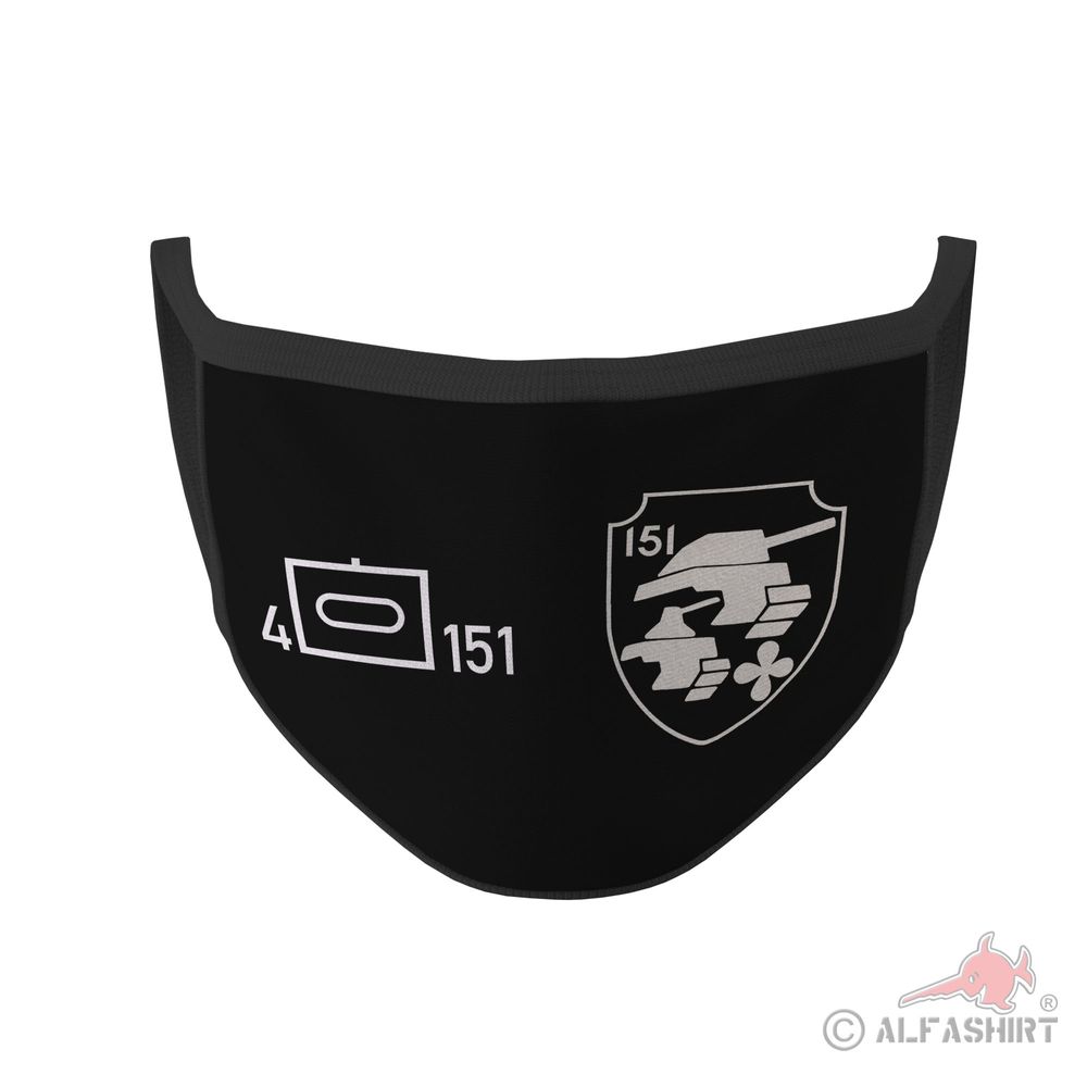 Mundmaske 4 PzBtl 141 BW Taktisches Zeichen Nasen Koblenz Fritsch Kaserne #36084