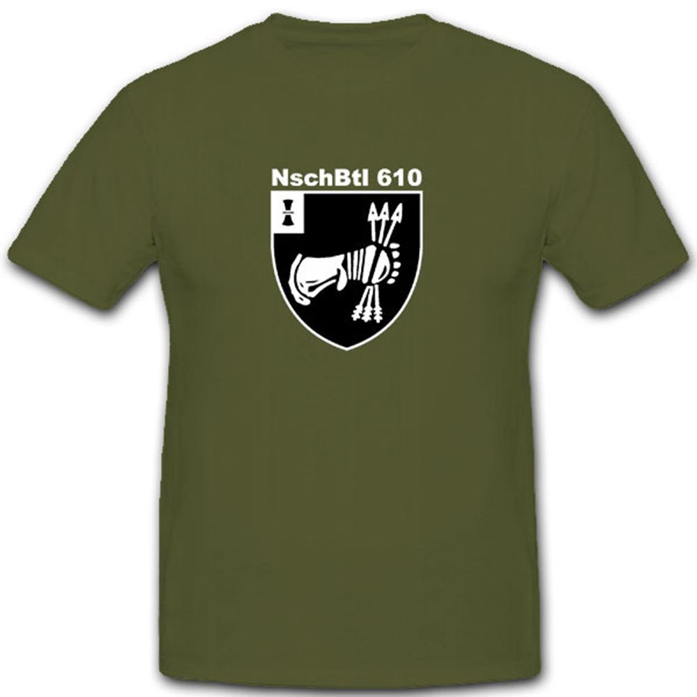 NschBtl 610 Nachschub Bataillion Bundeswehr Bund Bw Militär - T Shirt #9161