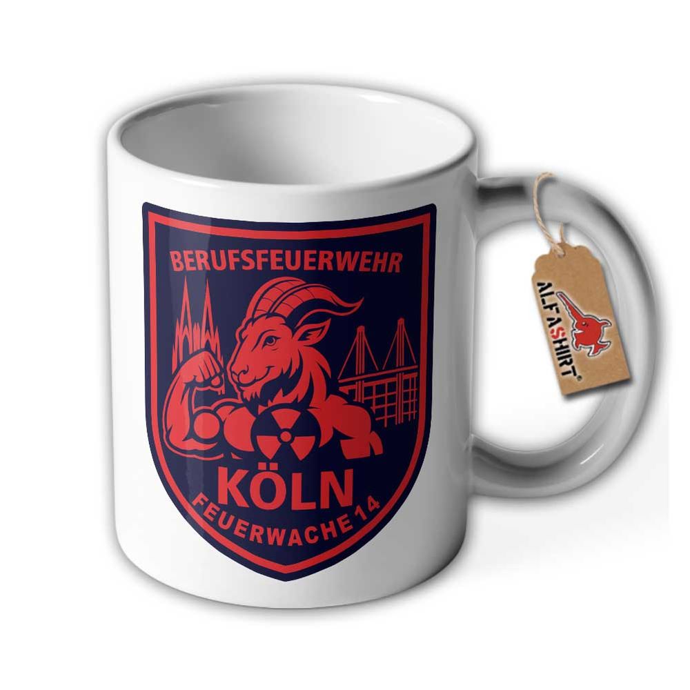 Tasse Feuerwache 14 Köln #K03899