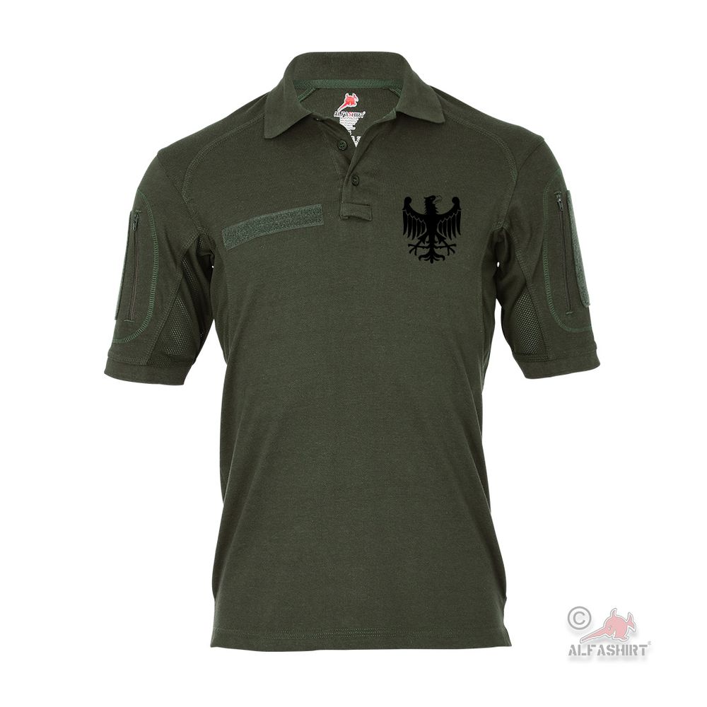 Tactical Polo Bundesadler Police Bundeswehr Bundeswappen T-Shirt # 35737