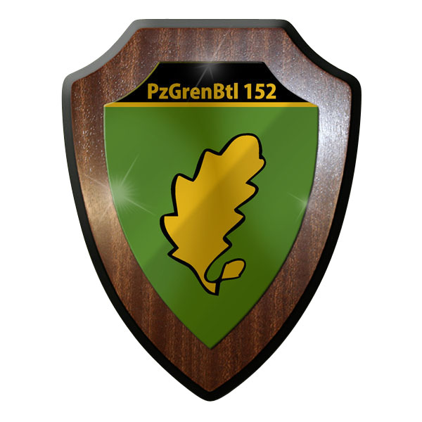 Wappenschild PzGrenBtl 152 Panzer Grenadier Bataillon Grenadiere Militär #9346