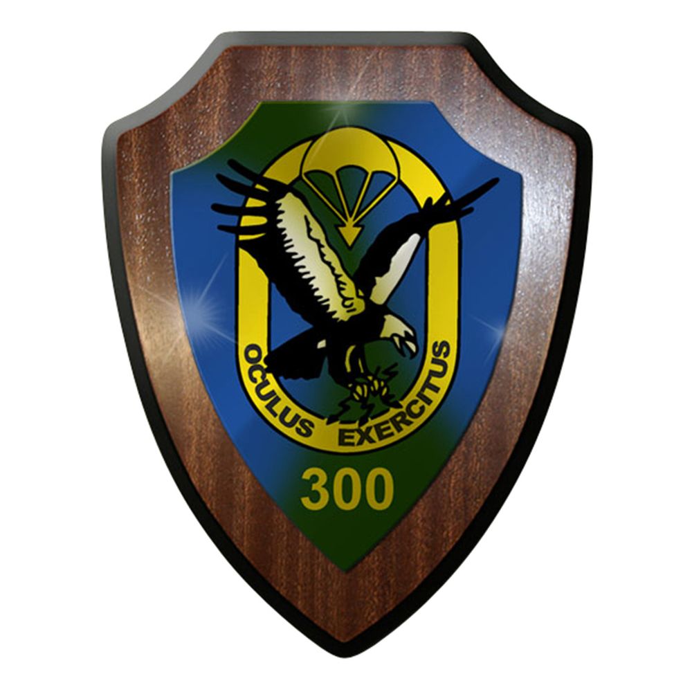 Wappenschild / Wandschild - Fespähkp 300 Fernspäh Kompanie Bundeswehr #7351
