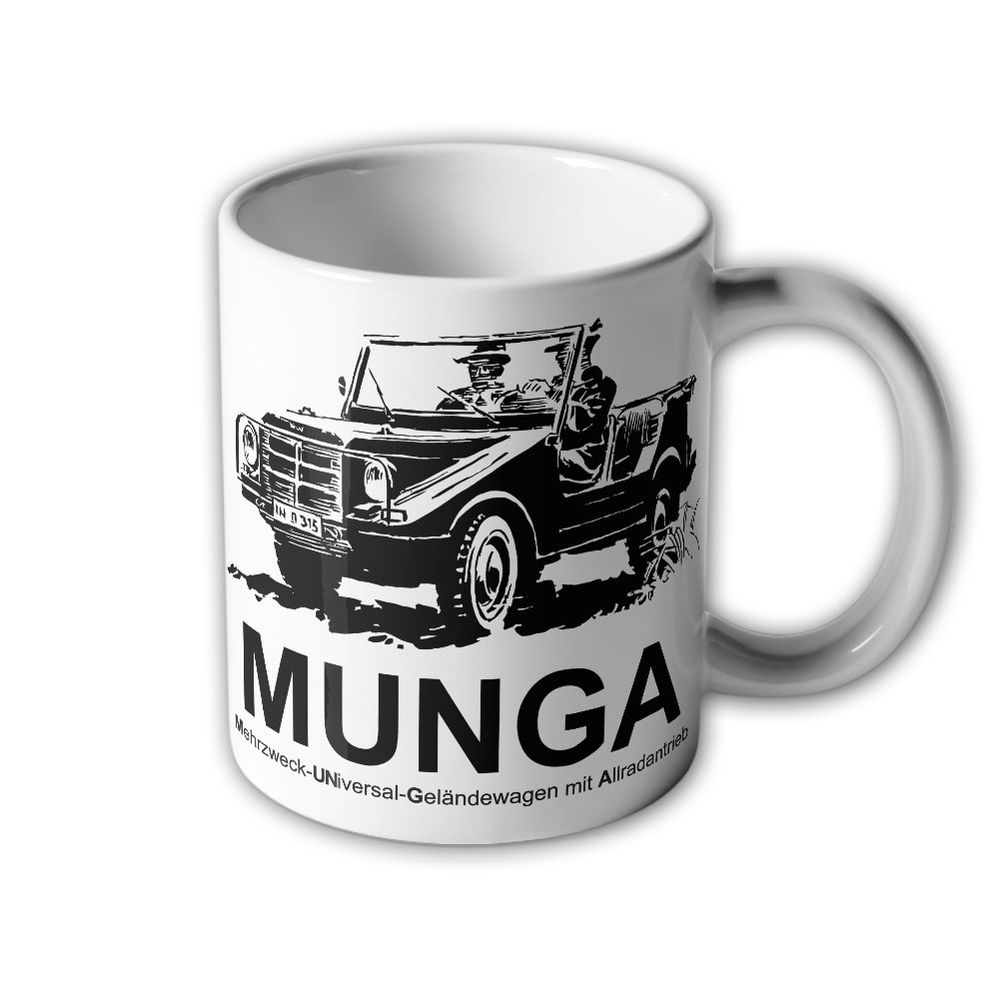 Tasse Munga Oldtimer Mehrzweck-Universal-Geländewagen Allradantrieb F 91 #32481