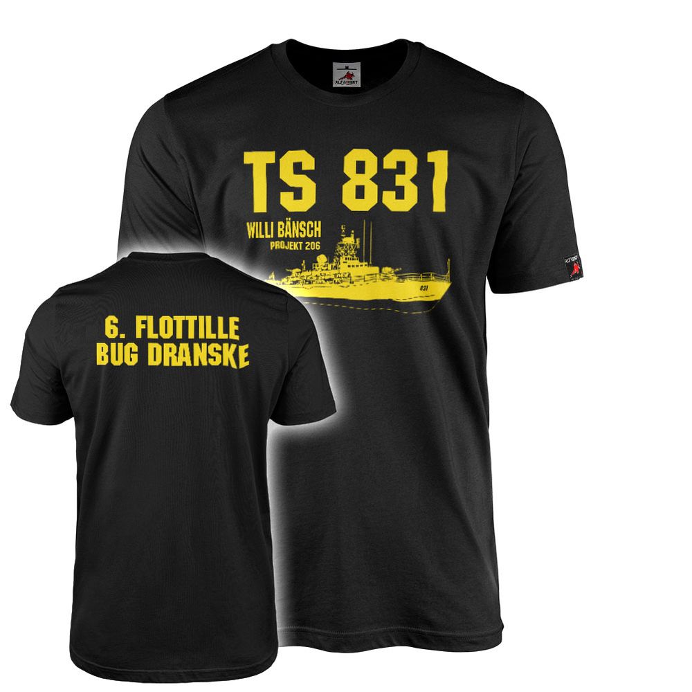 T-Shirt Torpedo Boat TS TSB 831 Willi Bänsch Project 206 6 #46359