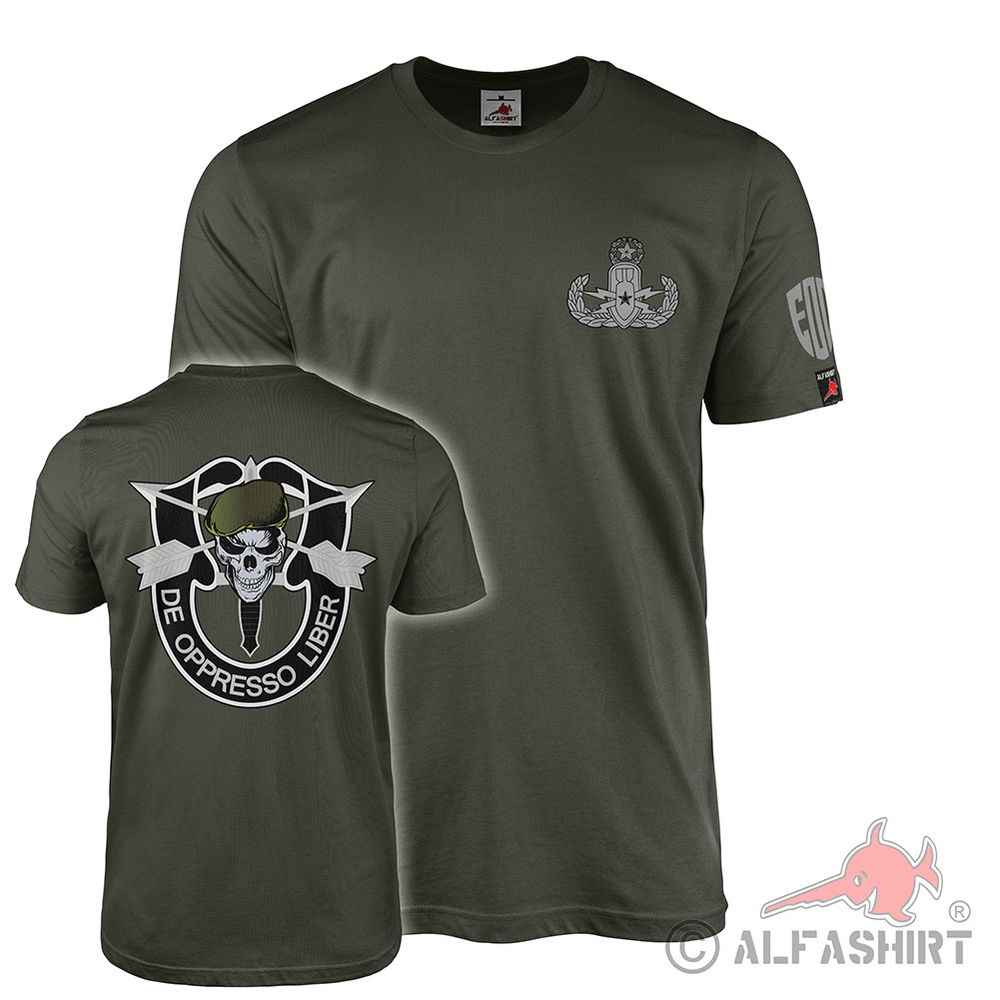 T-Shirt Green Berets EOD Special Forces Explosive Ordnance Disposal Bro#45445