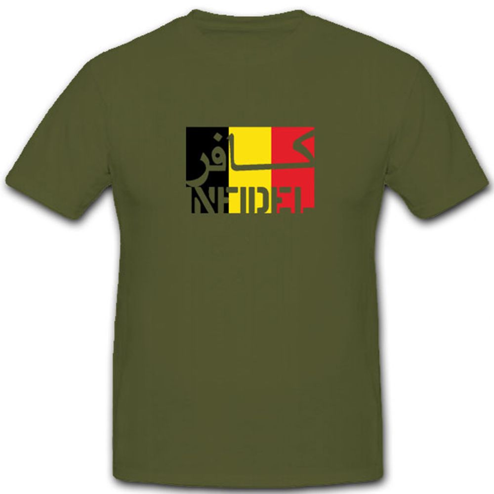 Belgien Infidel Belgien Ungläubiger - T Shirt #7583