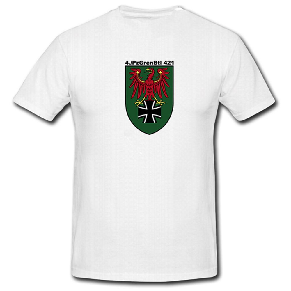 4.PzGrenBtl 421 Panzergrenadierbataillon Panzer Grenadier - T Shirt #5570
