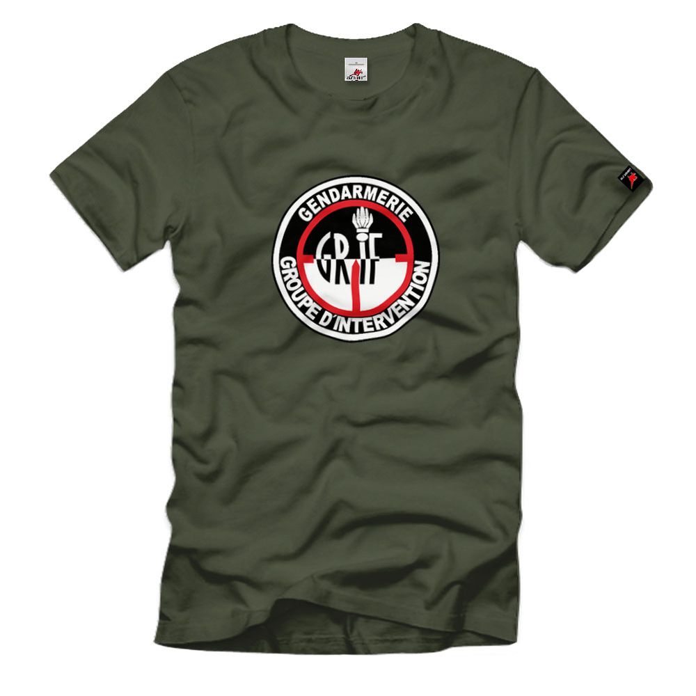 GRIF Gendarmerie-Groupe D´Intervention T-Shirt #6171