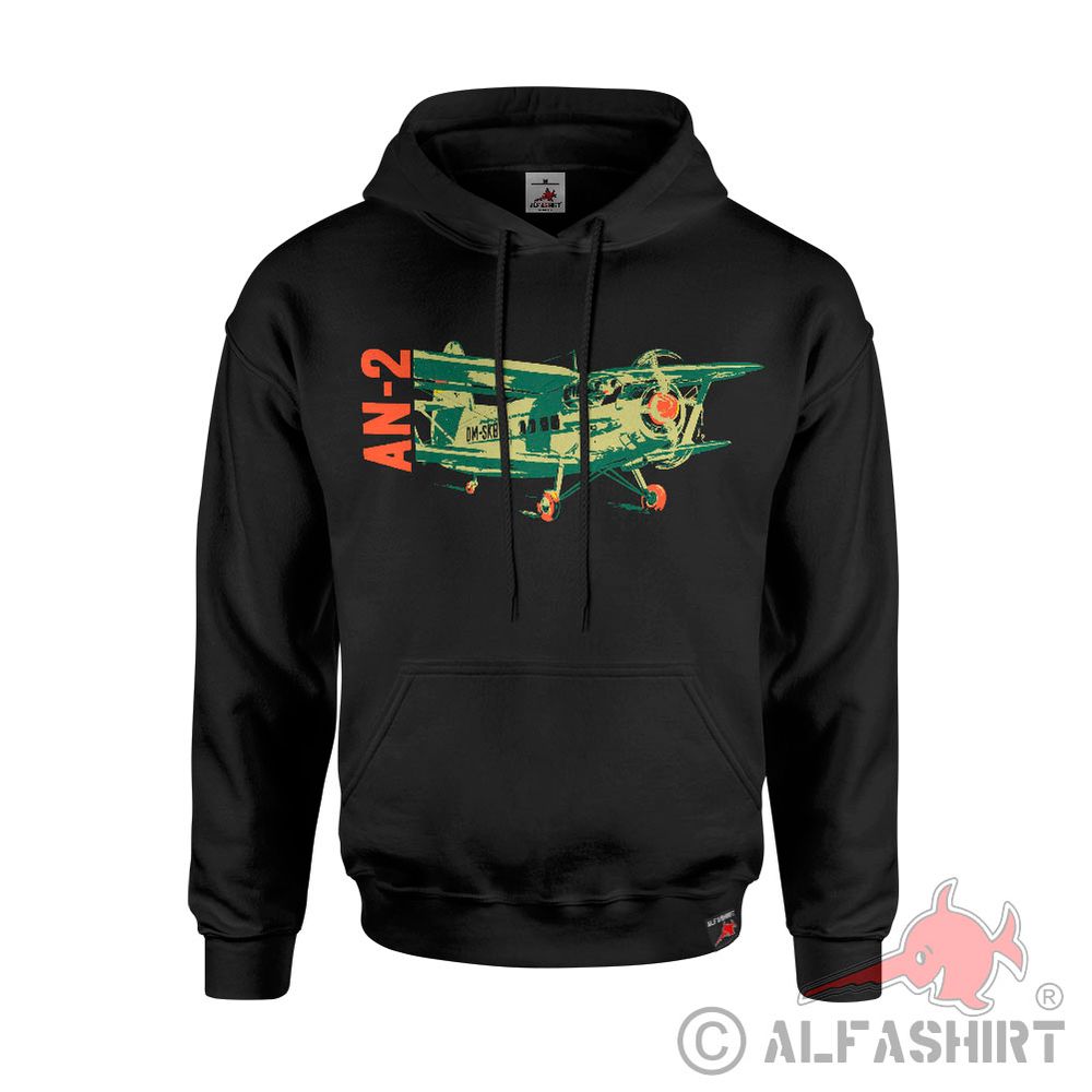 Hoodie AN-2 Biplane Steel Airplane Sweater #44156