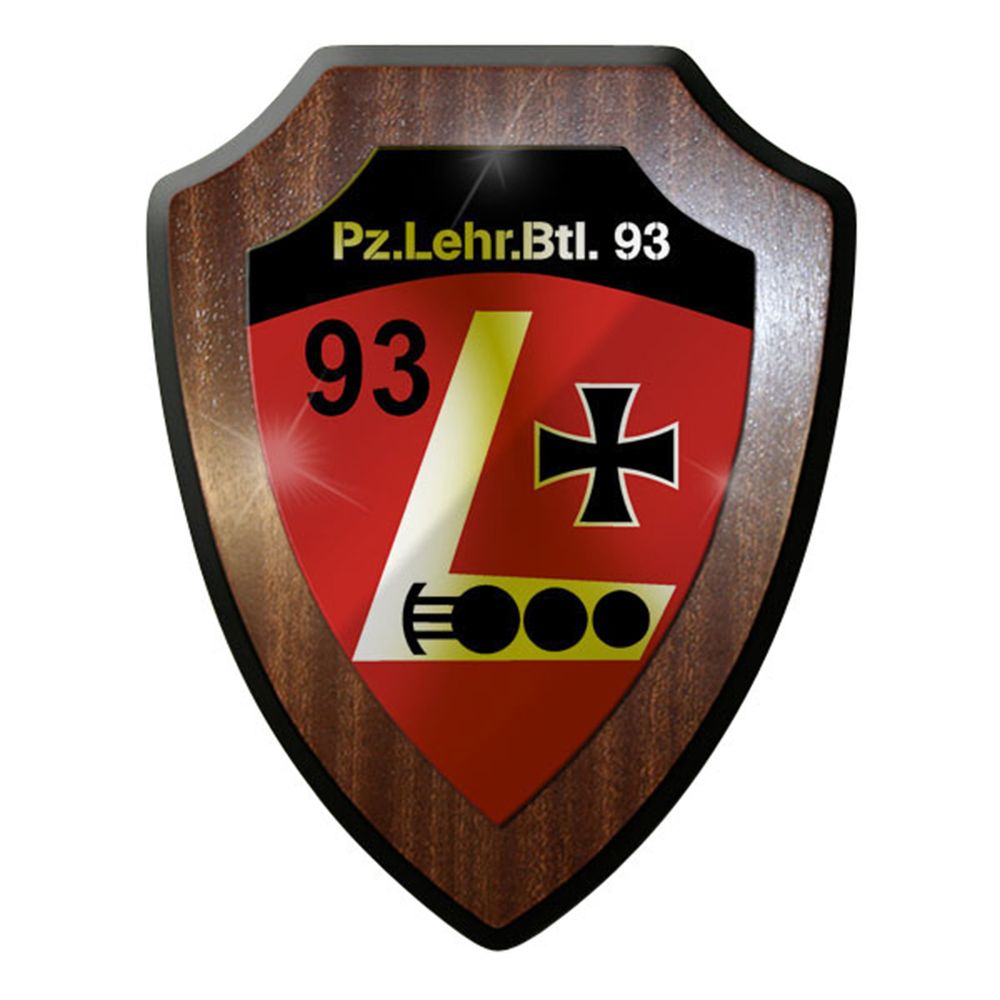 Wappenschild- Panzerlehrbataillon Lehrbataillon Bataillon 93 Inspektion #8806