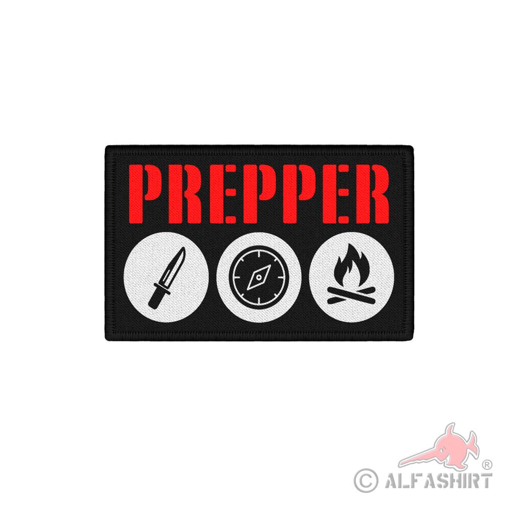 Patch Prepper Survival Überleben Bushcraft Notfall Vorsorge Not #39650