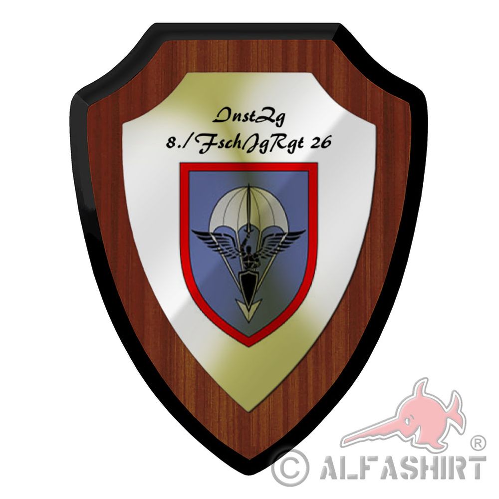Wappenschild Instandsetzungszug Zug 8 Kompanie Fallschirmjäger Regiment  #42539