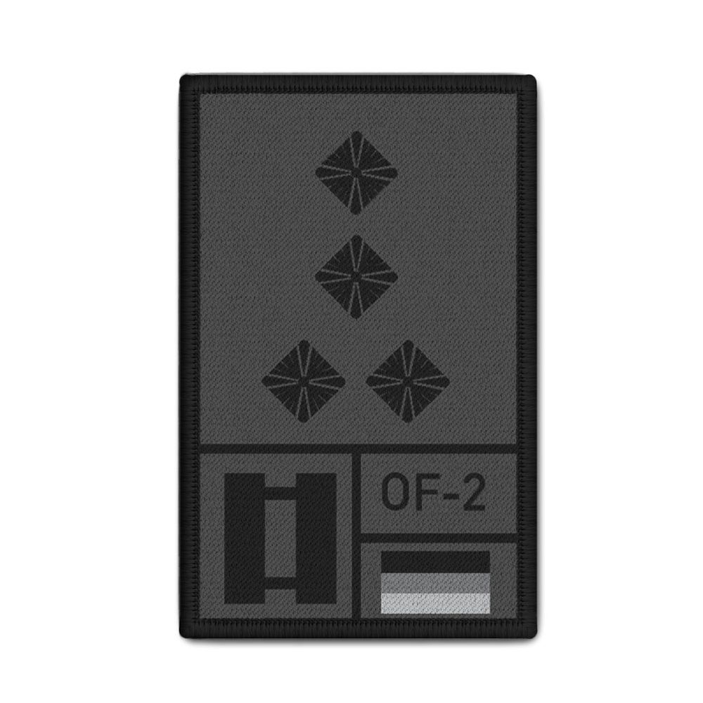 Rank Patch Bundeswehr Heer Luftwaffe Marine Grau #BW-Patch