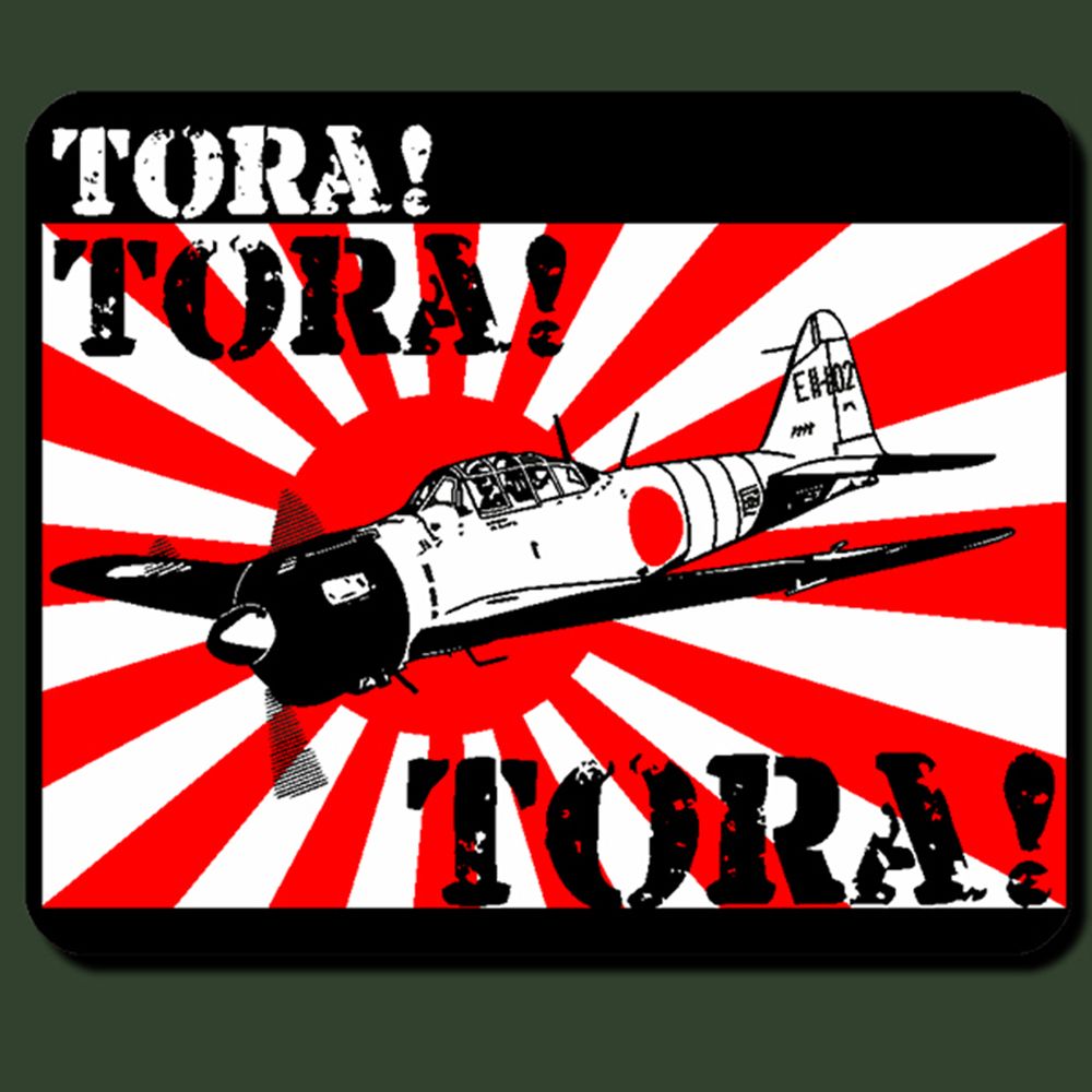 Tora Tora Tora Japan  Asien Flagge Emblem- Mauspad Mousepad Laptop PC #5873