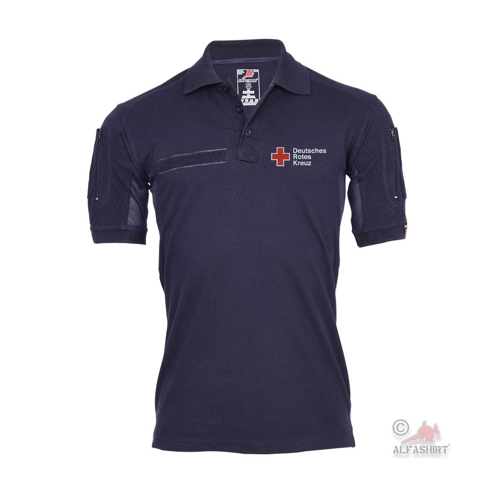 Tacical Polo Deutsches Rotes Kreuz Gestickt #K02136