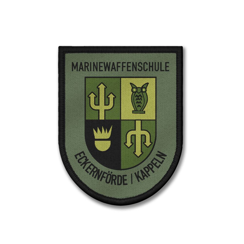 Patch 9x7cm Naval Weapons School MWaS Kappeln Eckernförde Training BW Camouflage#47782