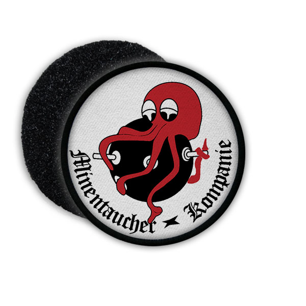 Patch Minentaucher Kompanie Abzeichen Marine Bundeswehr Seebataillns#21810