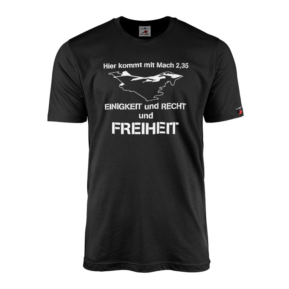 Here comes with Mach 2.35 unity and justice and freedom humor - T-Shirt #12102