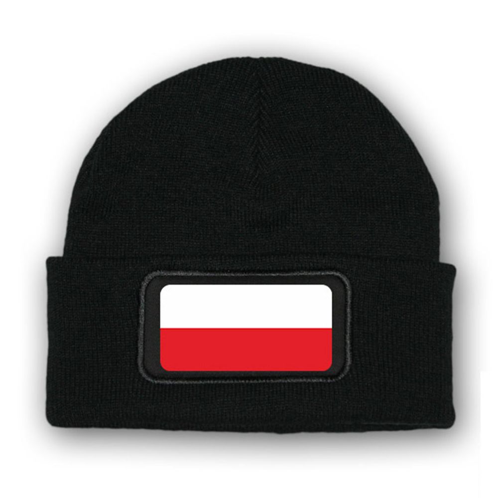 * Mütze / Beenie -Mütze Polen Flagge Fahne #7066