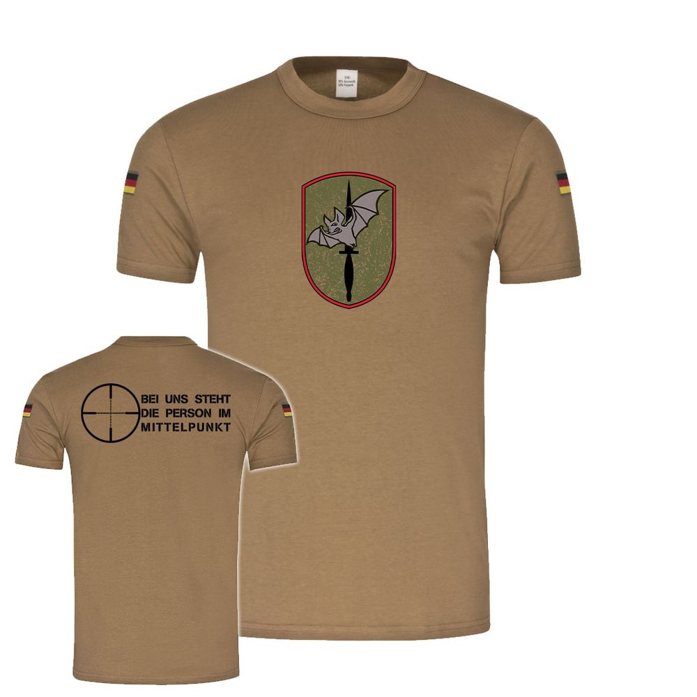 BW Tropen KSK 2teKommando KP Fadenkreuz Eliteeinheit Kommando T-Shirt #38162