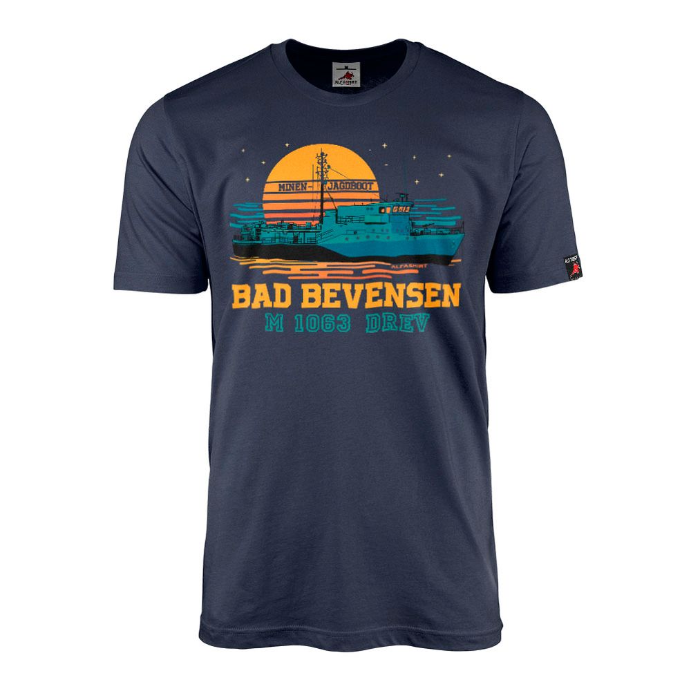 Mine hunter Bad Bevensen M1063 DREV Crew Bundeswehr T-Shirt#46340