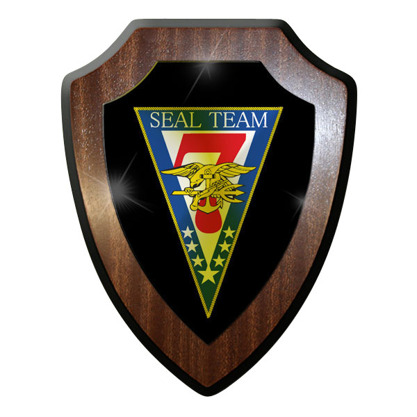 Coat of Arms / Wall Shield - SEAL Team 7 USA US Navy America Armed Forces #9856