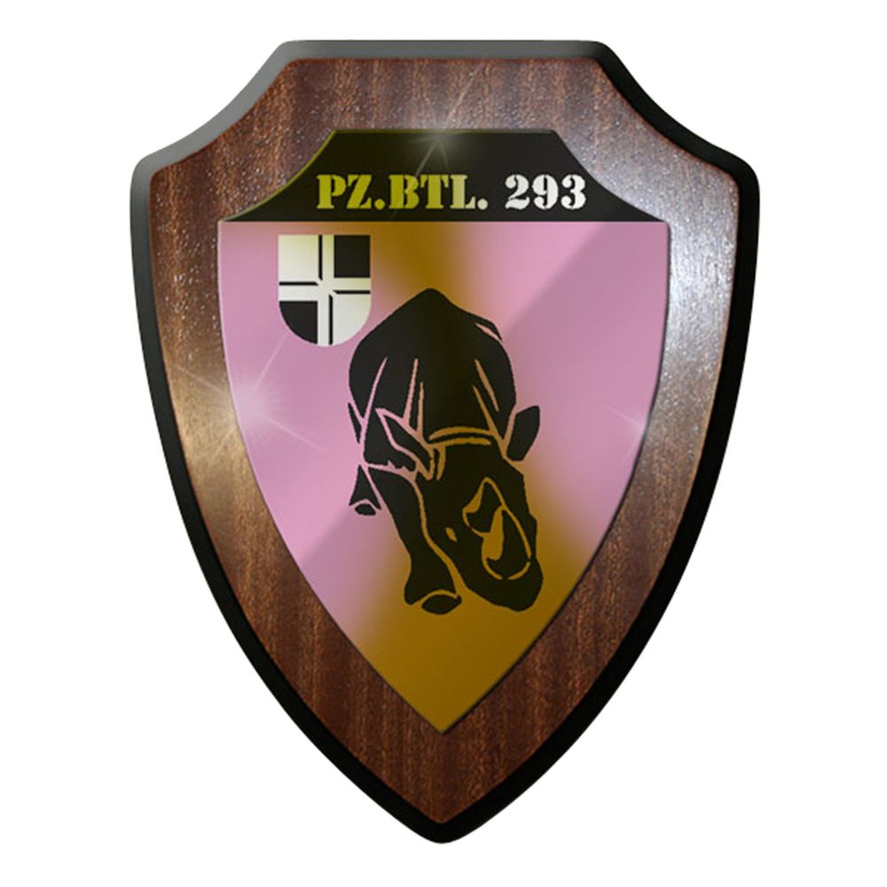 Wappenschild / Wandschild / Wappen - PzGBtl 293 Panzerbataillon #6997