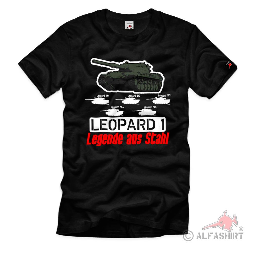 Leopard 1 Legend of Stahl Panzer Bundeswehr T Shirt #39993