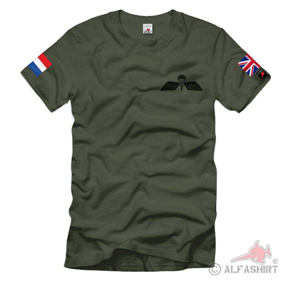 Niederländisches Springerabzeichen Fallschirmjäger Abzeichen T-Shirt#35763