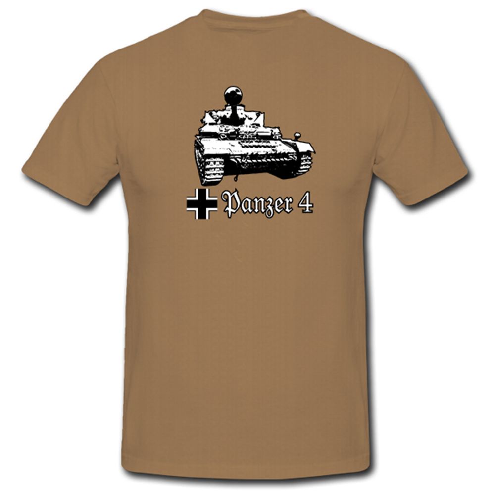Panzer IV Balkenkreuz Panzer Panzerkampfwagen Panzerfahrzeug - T Shirt #5577