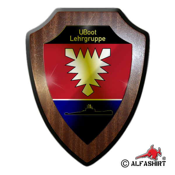 Wappenschild UBoot Lehrgruppe Neustadt Ubootlehrgruppe Marine Wappen #15337
