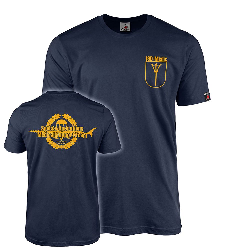 Special Operations Medical Support Team 18D Medic KSM Unit T-Shirt #47775