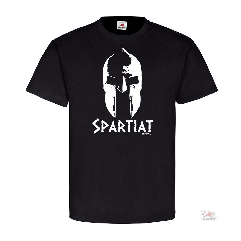 Infidel Labe Sparta Spartaner Isaf Krieger Kämpfer Soldat T-Shirt #18368