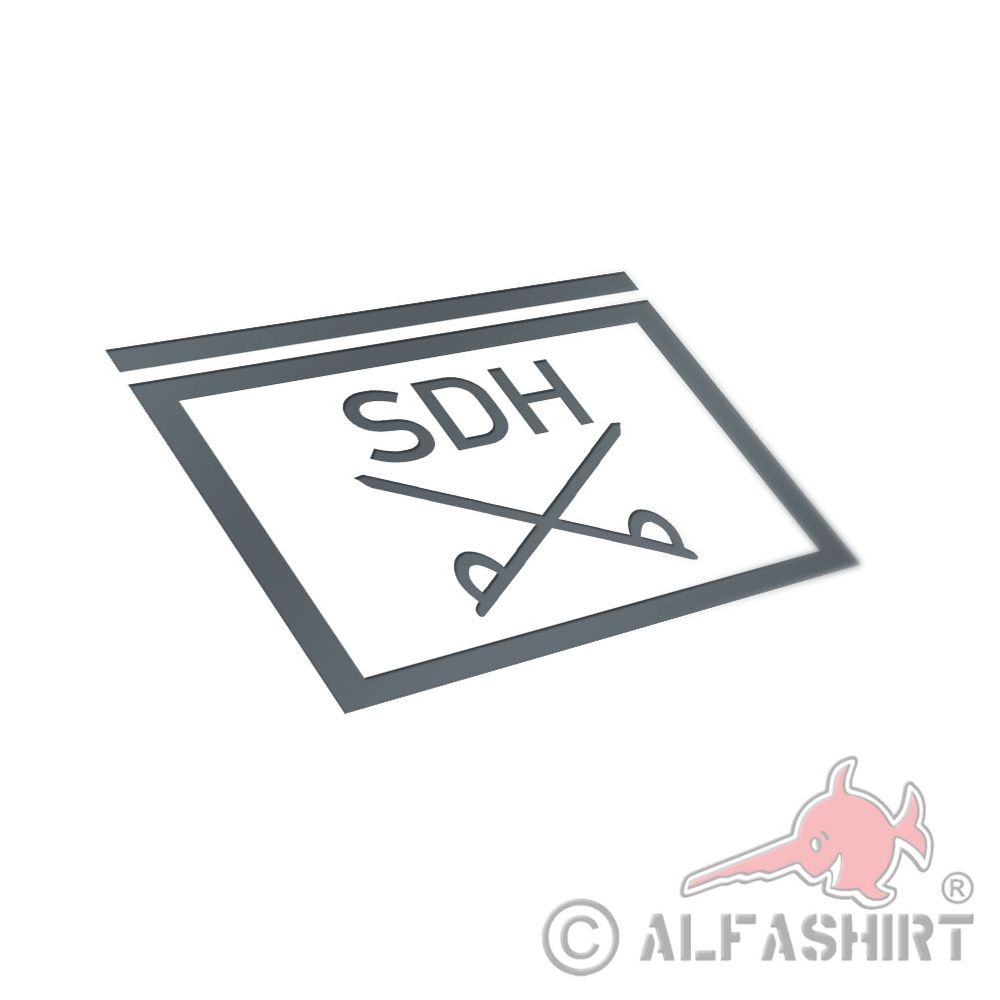 SDH Tactical Characters Chief Service of the Army Bundeswehr 18x15cm # A4870