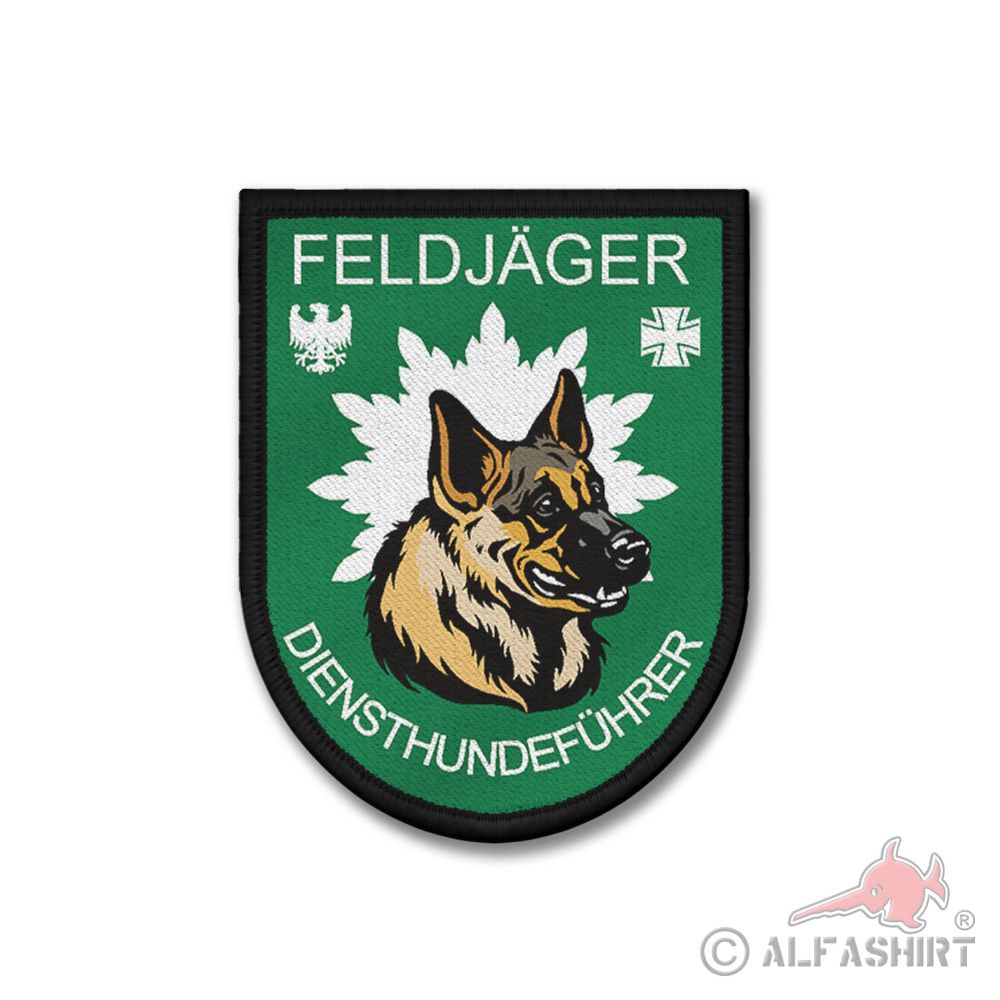 Military Police Service Dog Handler Patch Bundeswehr BW Military #44263