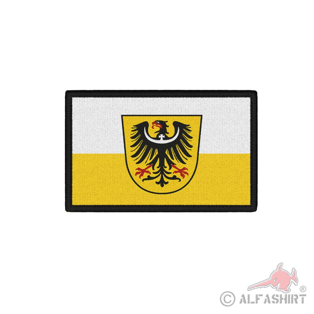 Patch Provinz Schlesien Niederschlesien Flagge Fahne Preußisch-Schlesien #42620