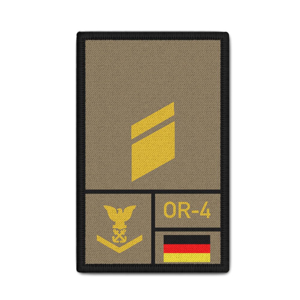 Rank Patch Bundeswehr Army Air Force  Sand Rank Patch Bundeswehr Army Air Force  Sand
