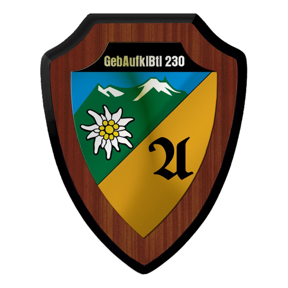 Coat of arms GebAufklBtl 230 Coat of arms Mountain Reconnaissance Batalion 230 #43598