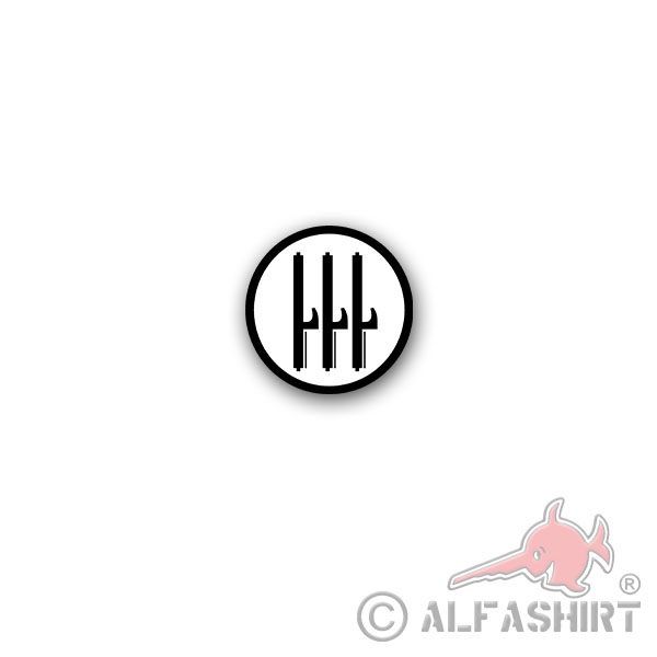 Sticker Regia Aeronautica 1935 Royal Air Force Italia 7x7cm A3354