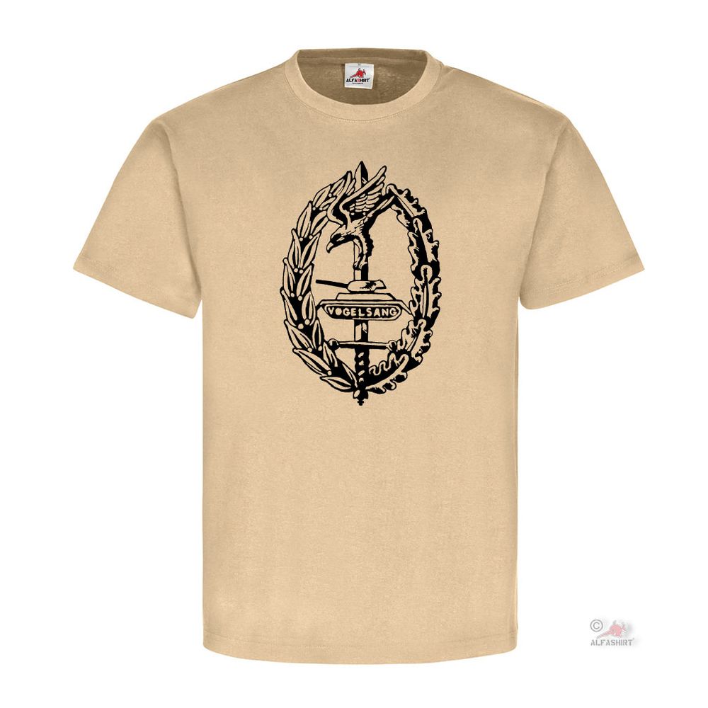 Vogelsang Camp Logo Coat of Arms Ordensburg Eifel Belgian Badge - T Shirt # 18404