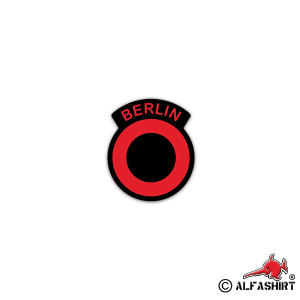 Aufkleber/Sticker British Troops Berlin Infantry Brigade British 6x7cm #A2333