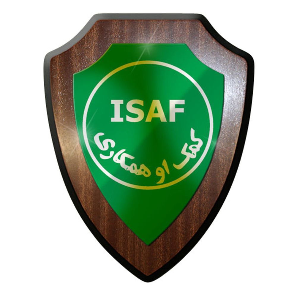 Wappenschild- ISAF International Security Assistance Forces Veteranen #8844
